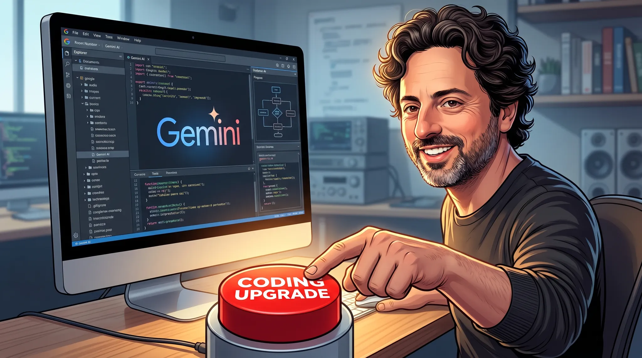 Sergey Brin orders DeepMind to follow Claude