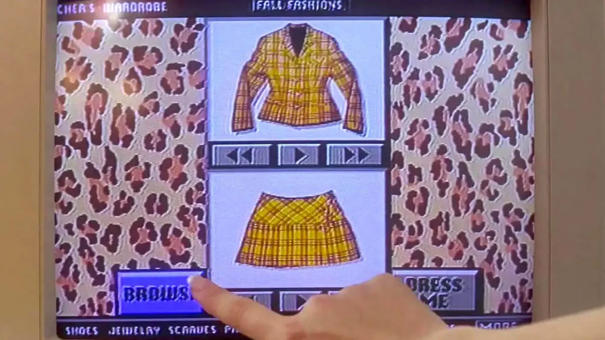 Google Images is using artificial intelligence to make the iconic closet from the movie “Clueless” a reality