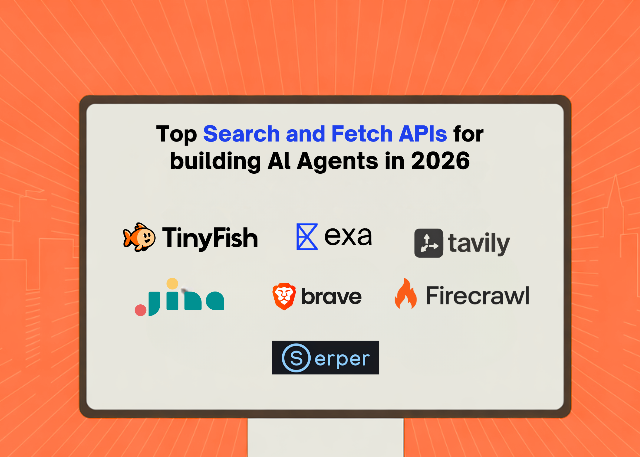 Top search and fetch APIs for building AI agents in 2026: tools, trade-offs, and free tiers